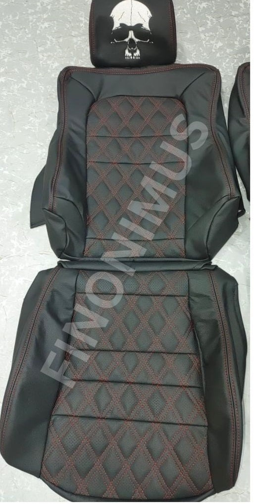 Mitsubishi 3000GT - Front 2 Custom Replacement Seat Covers