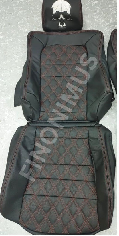 Mitsubishi 3000GT - Front 2 Custom Replacement Seat Covers