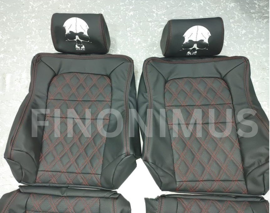 Mitsubishi 3000GT - Front 2 Custom Replacement Seat Covers