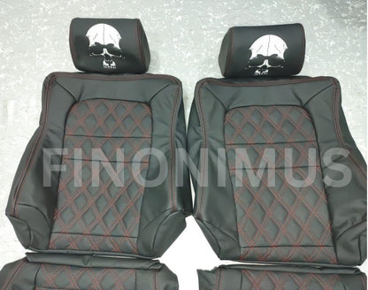 Mitsubishi 3000GT - Front 2 Custom Replacement Seat Covers